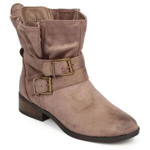 RAMPAGE RAM-BAYVIEW DOUBLE CRISS-CROSS STRAP SLIP-ON BOOTS R3